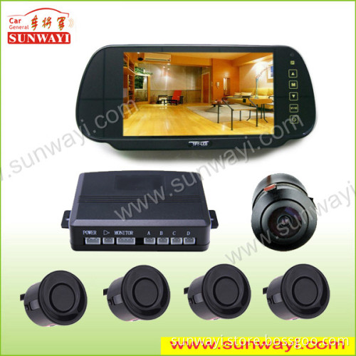 7 Inch Rear Parking Sensor with Backup Camera